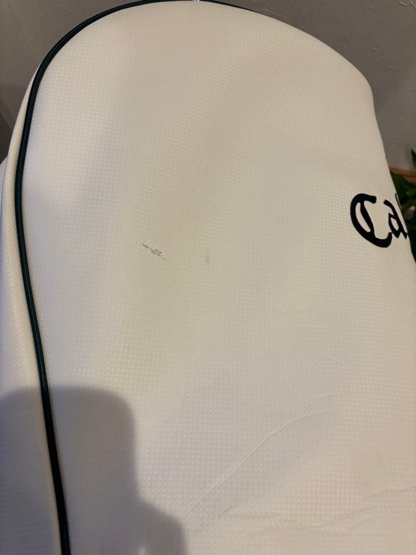 【掲載終了まで残りわずか】Callaway キャディバッグ ホワイト・グリーン
