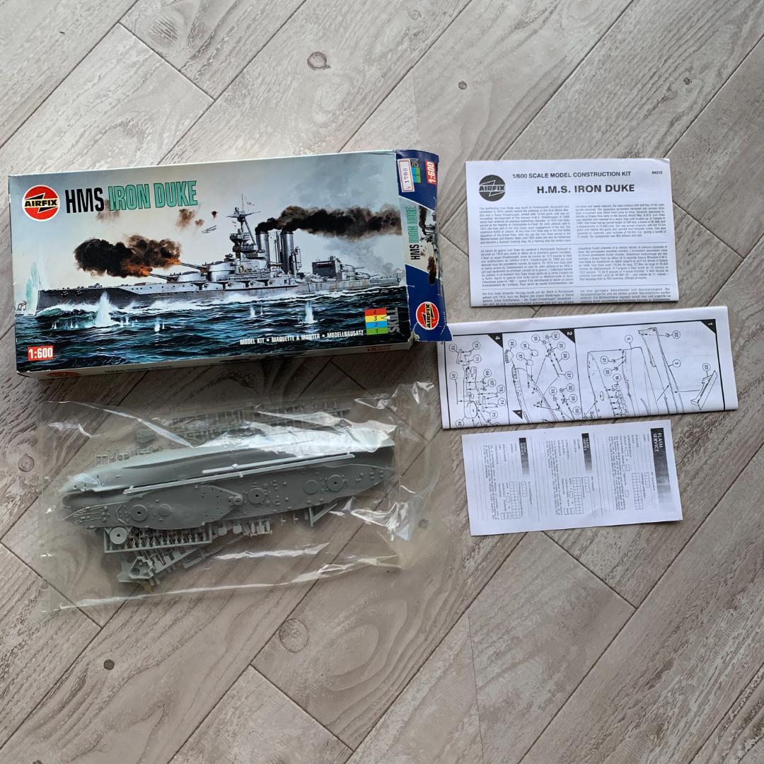 Airfix　1/600 戦艦 Iron Duke(HMS アイアンデューク)