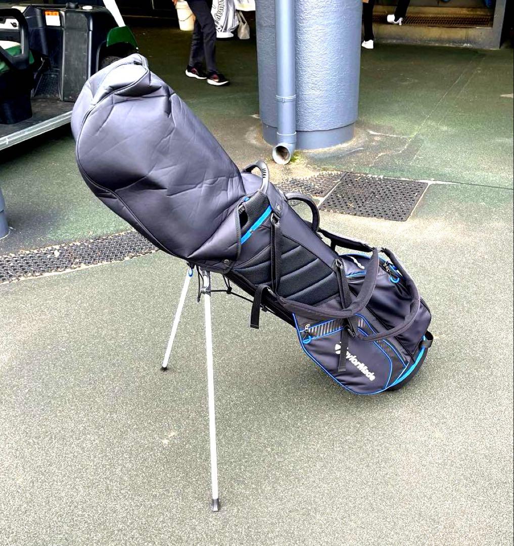 美品TaylorMade キャディバッグ 防水カバー付き