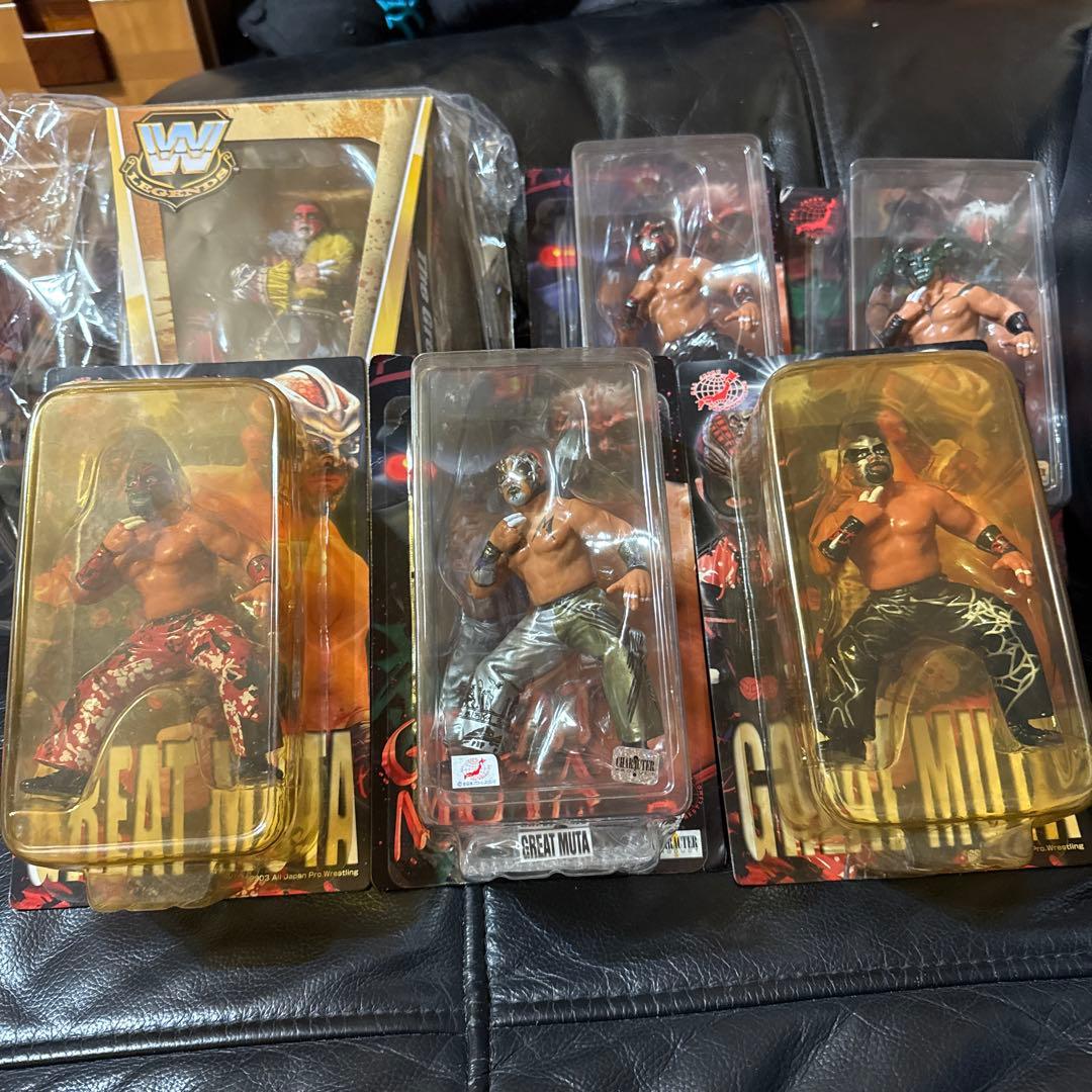 限界価格WWE グレート・ムタ フィギュア 6体セット