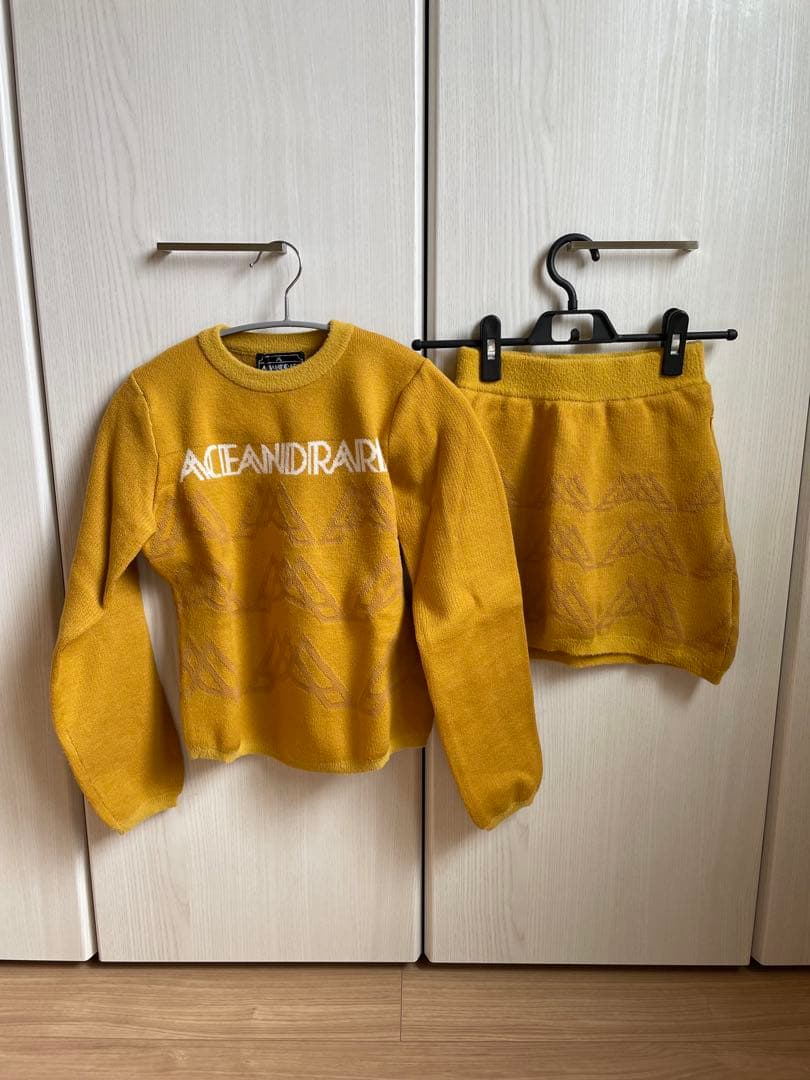 【入手困難】ACEANDRARE(エースアンドレア)ゴルフウェア2点 ニット