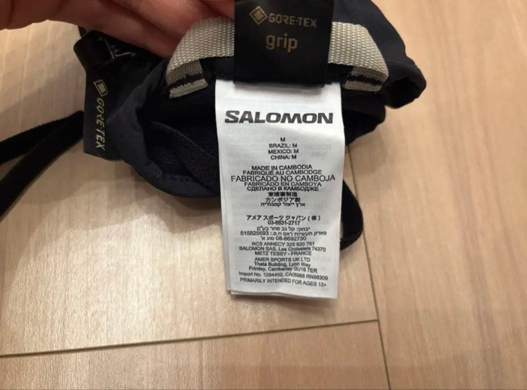 ［美品］SALOMON ゴアテックス　グローブ