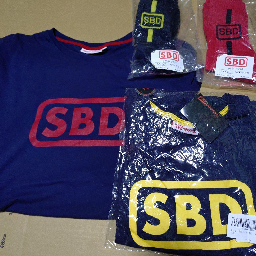 初期限定SBD Tシャツ ソックスセットused１点含む　golds gym