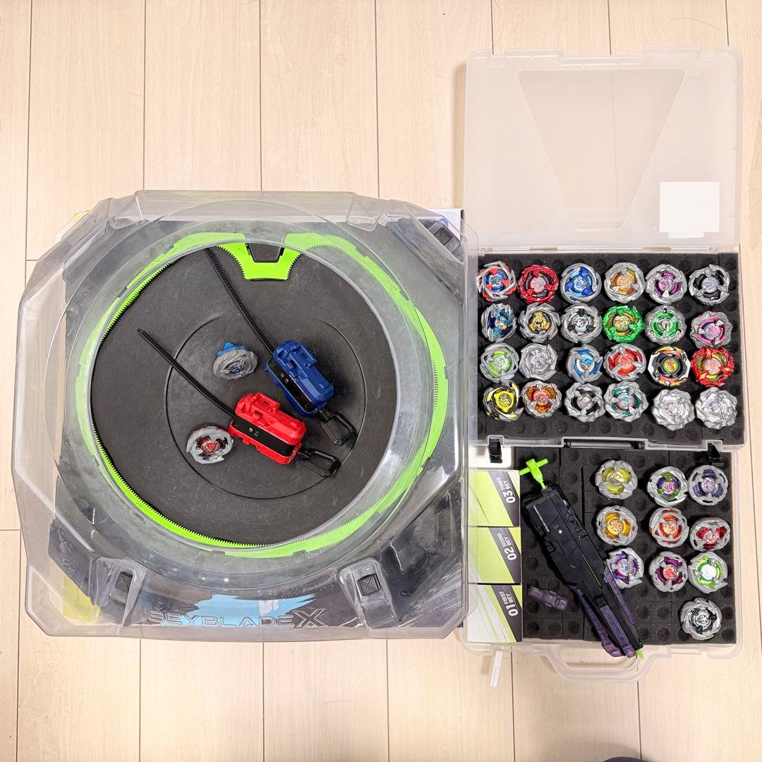 ベイブレードX 引退品セット ブレード36個 バトルエントリーセット★すぐ遊べる