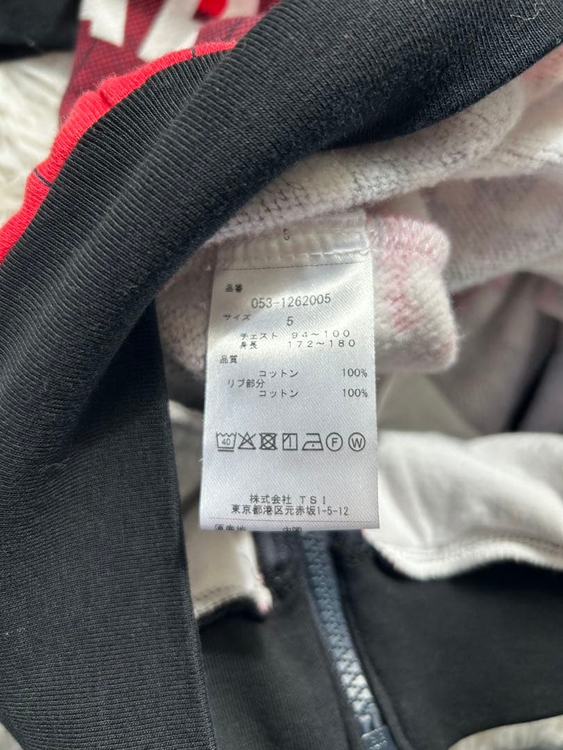 PEARLY GATES ロゴプリントスウェットパーカー パンツ セットアップ