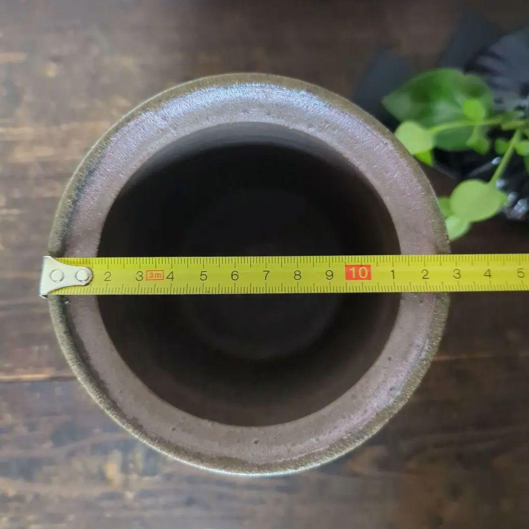 骨董品　陶芸　茶道具　備前焼　水指 細水指　宝山窯　森善一郎（陶号　宝山）