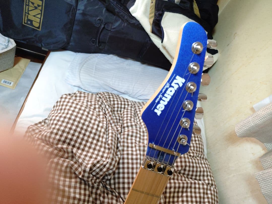 KRAMER Pacer Classic　レフティ　チタンブロック改