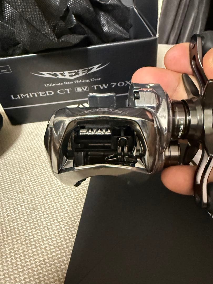 ダイワ　25スティーズリミテッドct sv tw 右巻き