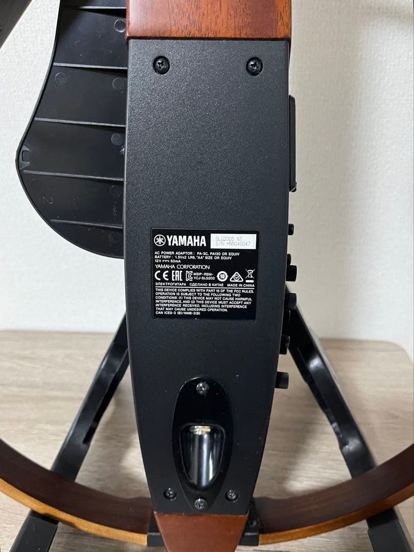 サイレントギター　Yamaha Silent Guitar SLG200S 美品