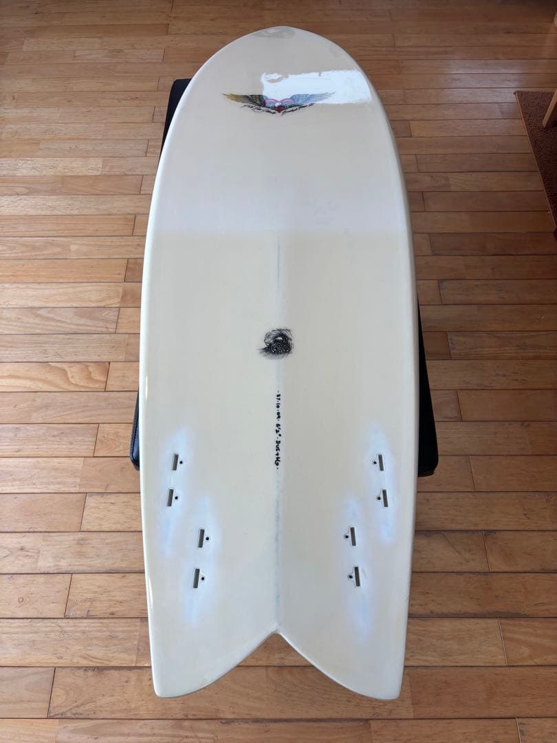 ディックバンストラーレンサーフボード　クアッドフィッシュ