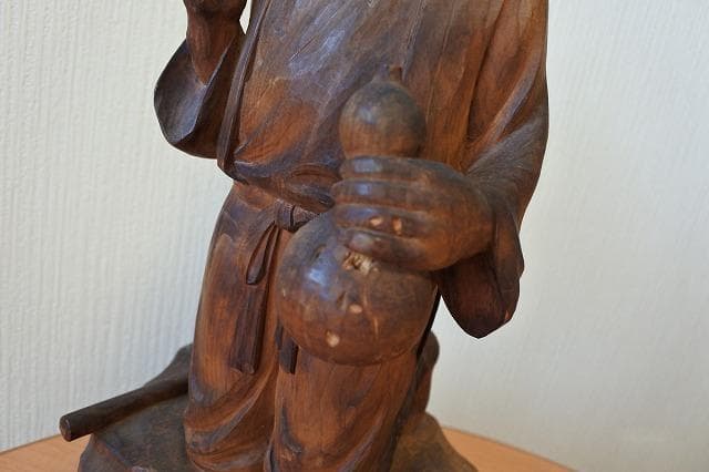 木彫 水戸　清芳　刀