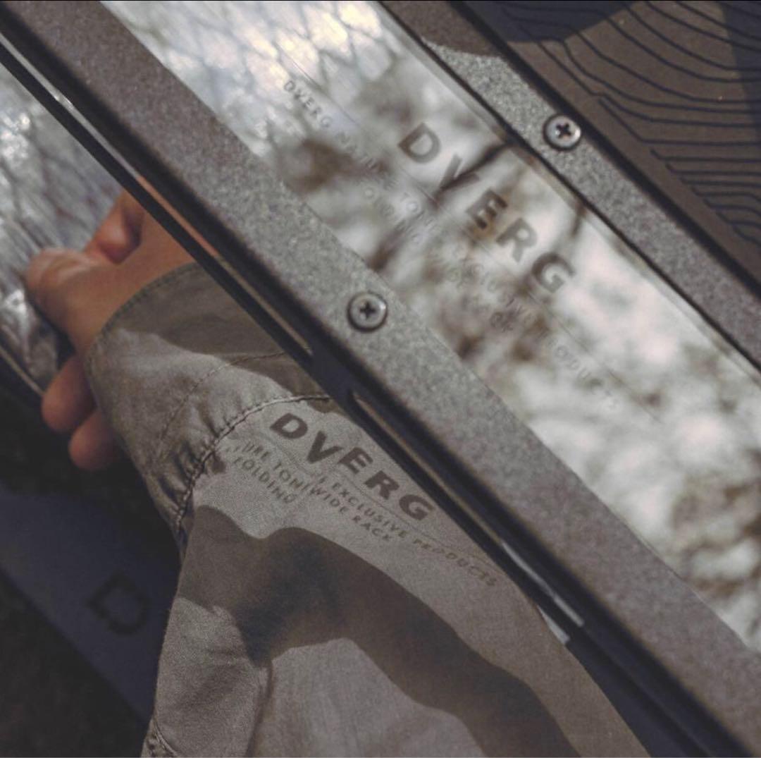 DVERG×NATURE TONES フォールディングワイドラック