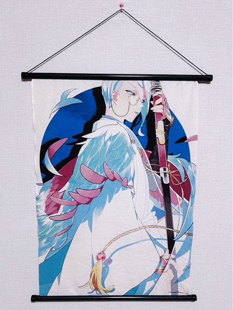 刀剣乱舞 巴形薙刀 てぬぐい風 タペストリー