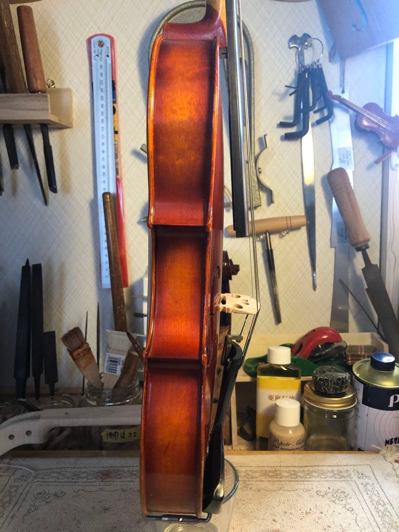 【駒&魂柱調整済】Suzuki分数バイオリンNo280 1/2 1977