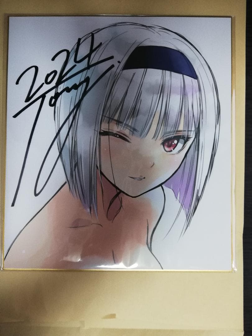 Tony 直筆サイン 複製色紙 T2 ART WORKS 未開封品 2024