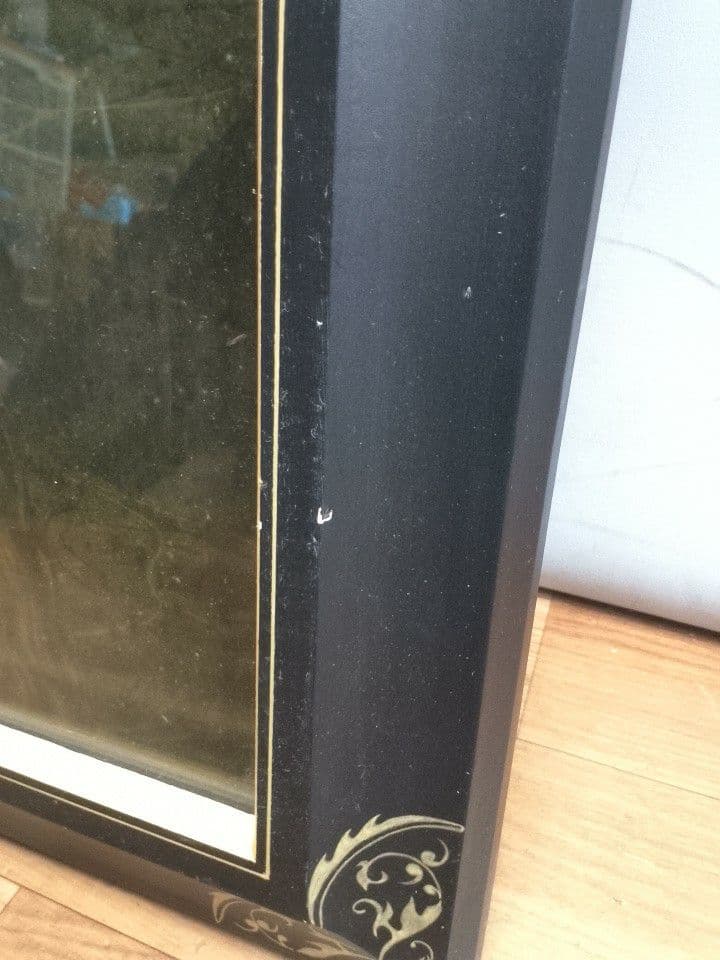 相馬武夫絵画　期待　1983年7月　ミケランジェロによる　外寸約83×55cm