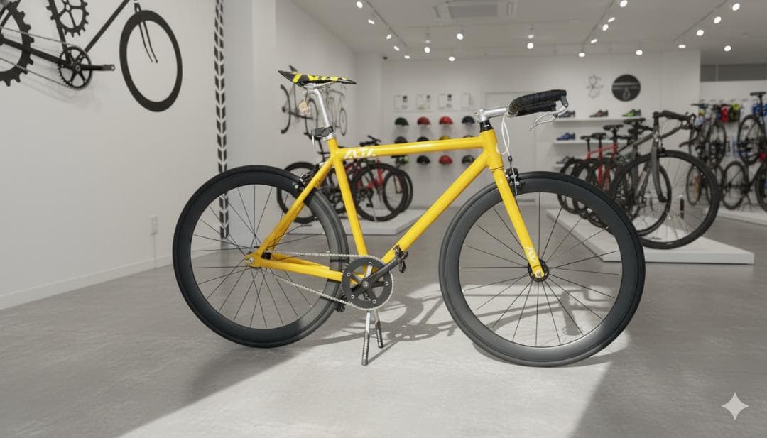 希少・ピストバイク