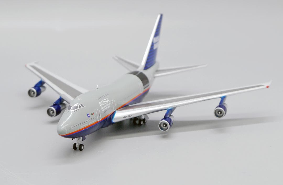 NASA SOFIA 747SP N145UA ユナイテッド航空塗装 1/400