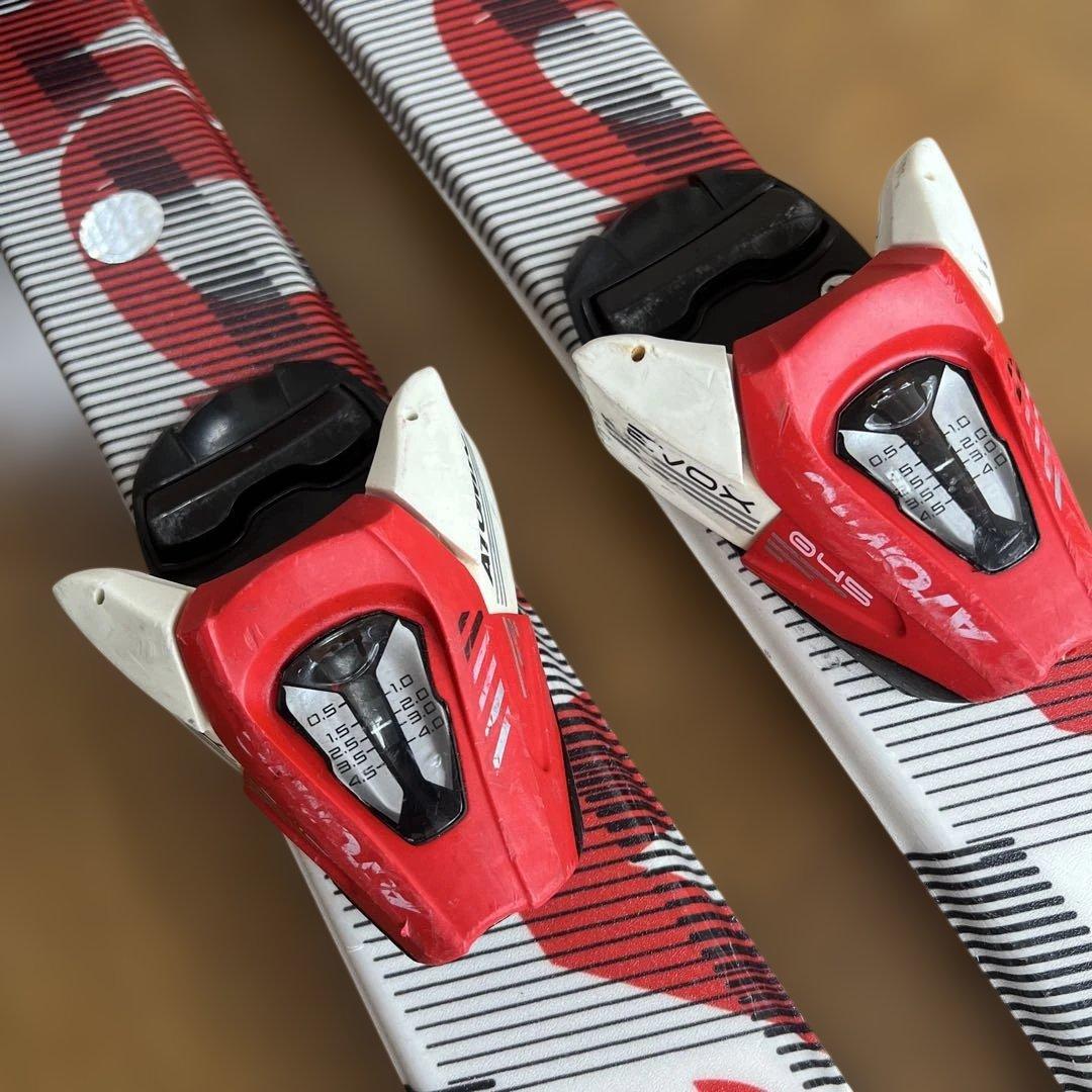 ATOMIC 120 スキー ホワイト/レッド