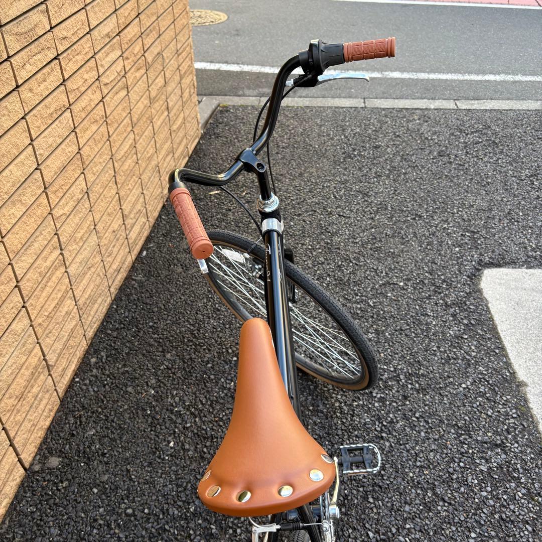 新車 26インチ 軽量 ハイスピード クラシックカスタム クロスバイク 自転車