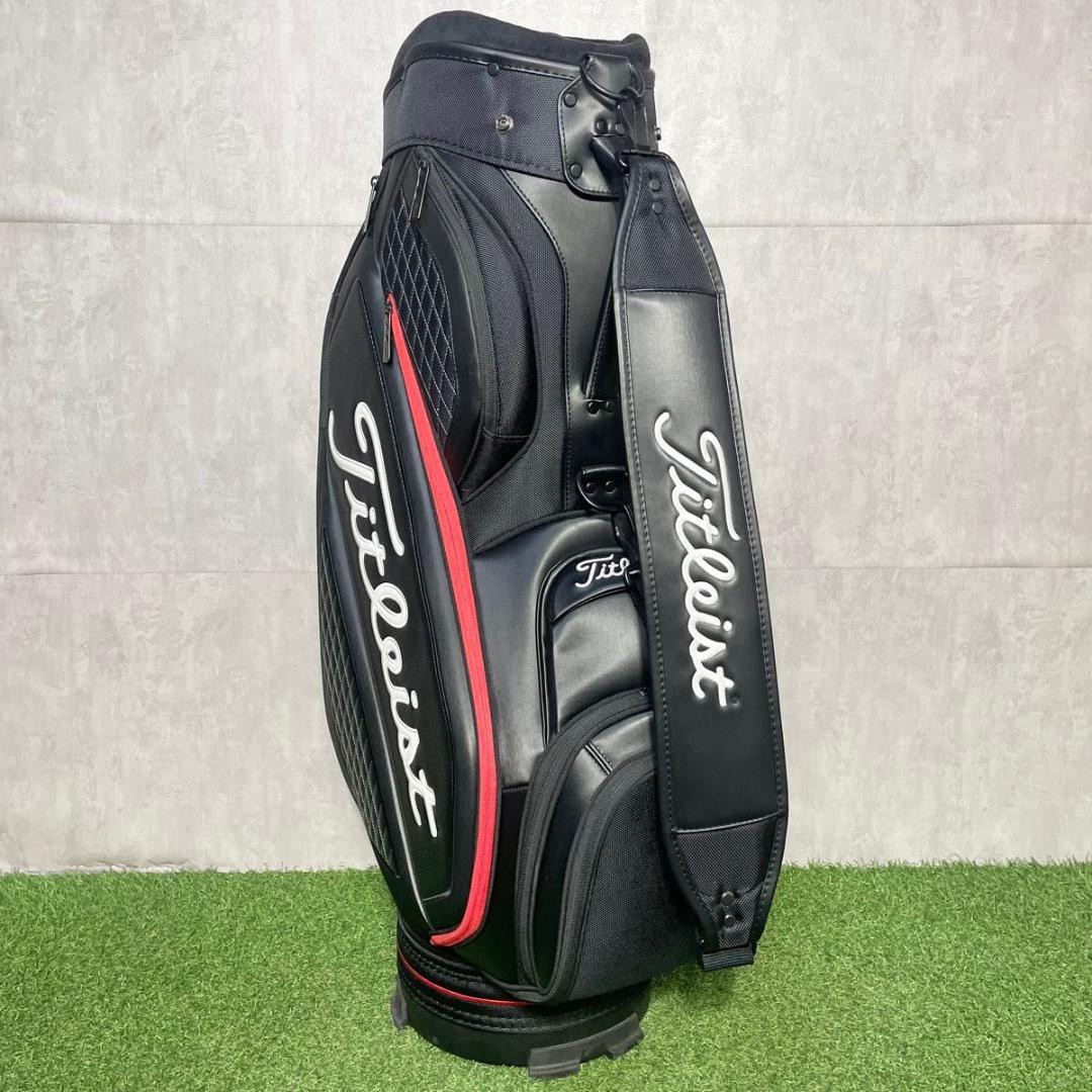 タイトリスト ツアーモデル Titleist キャディバッグ ゴルフバッグ 良品