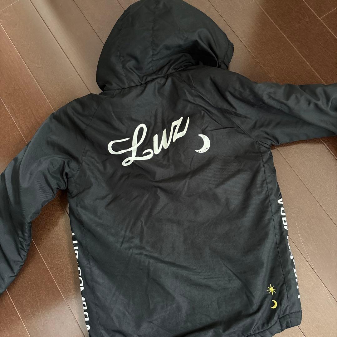 LZSB ブラック ベンチコート 中綿入り 150