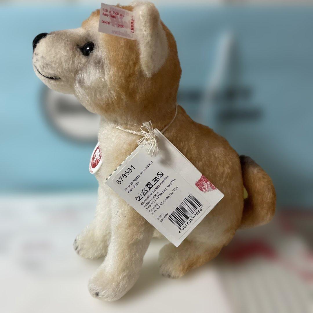 Steiff シュタイフ　ベビー 柴犬