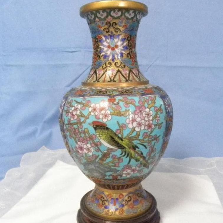 中国七宝焼き壺 #30