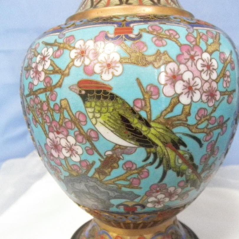 中国七宝焼き壺 #30