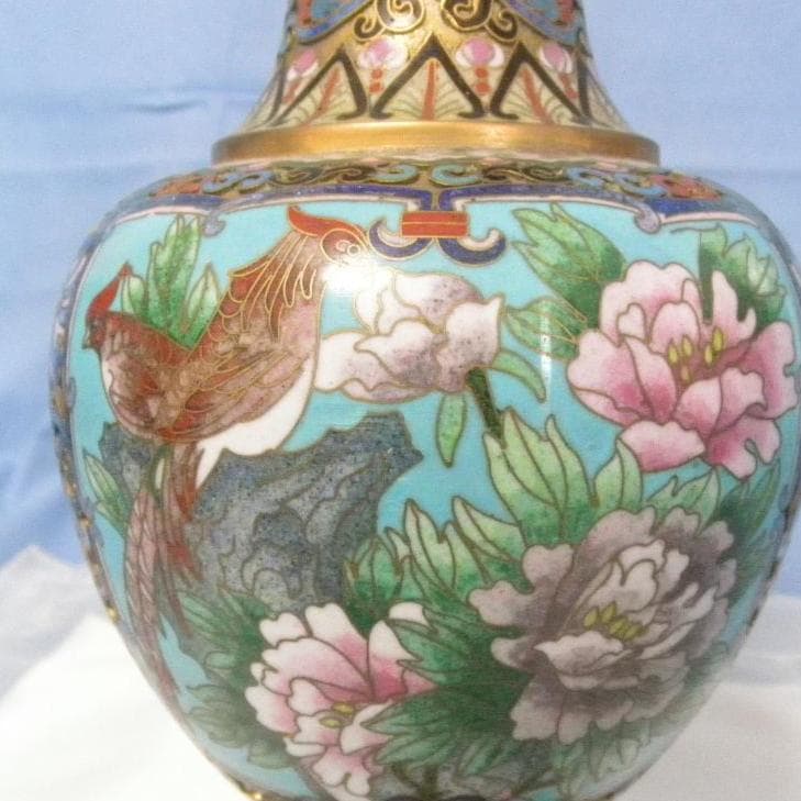 中国七宝焼き壺 #30