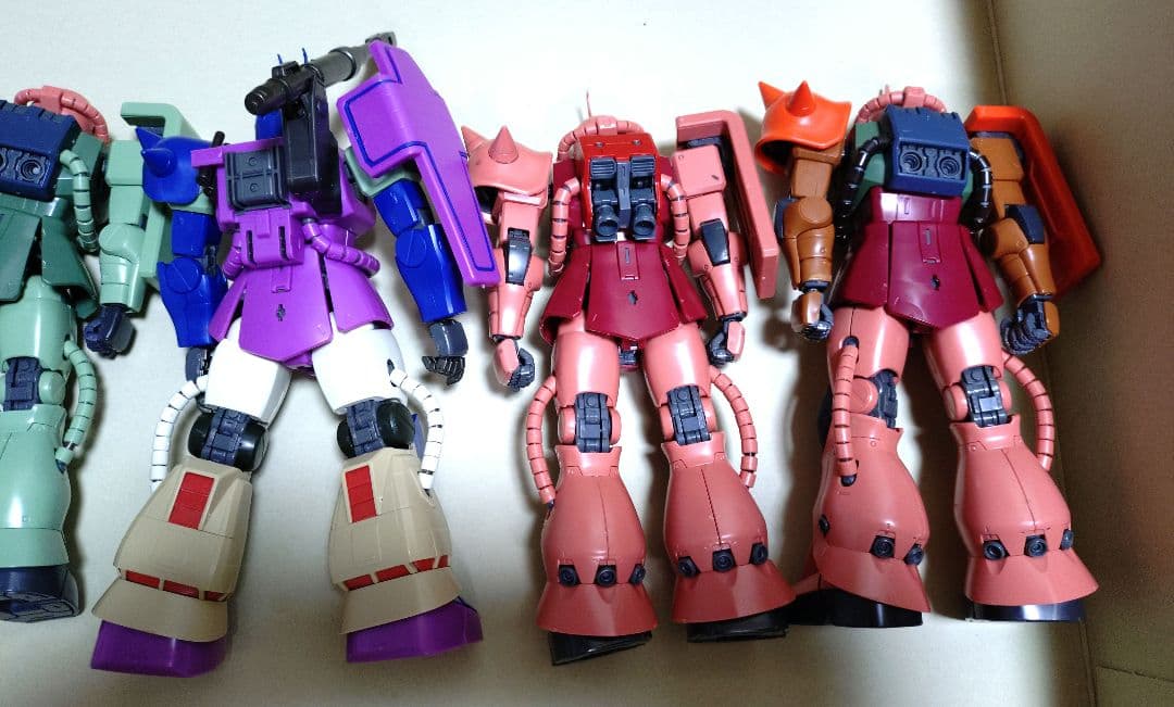 MGザク６体セット