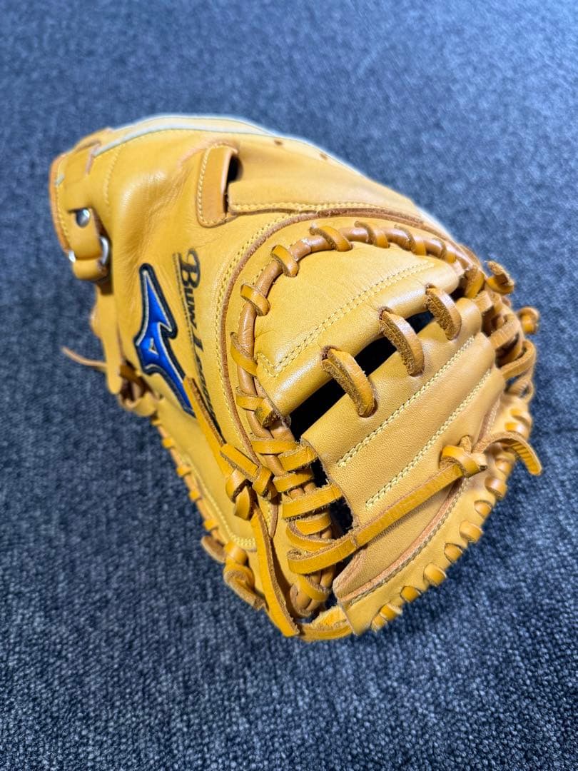 【極美品】 MIZUNO キャッチャー　ミット グローブ Buw League
