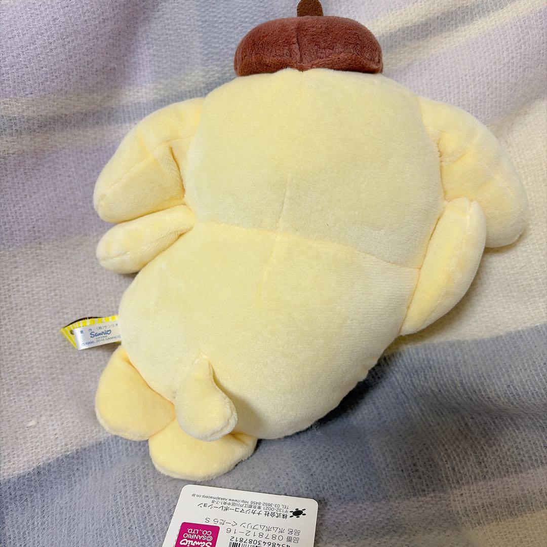 ポムポムプリン　ぐーたら　ぬいぐるみ　S