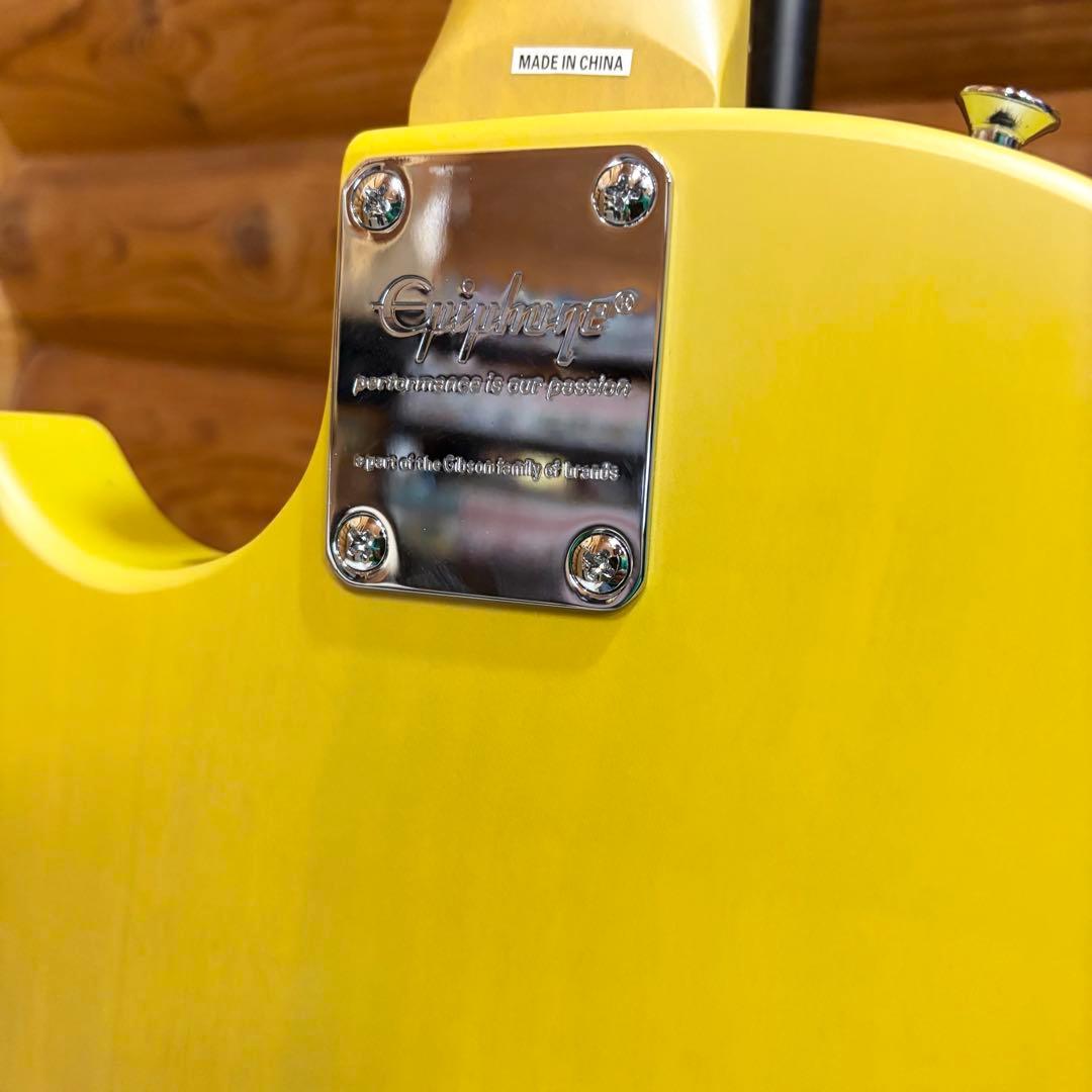 【美品】Epiphone エピフォン レスポール スペシャル イエロー
