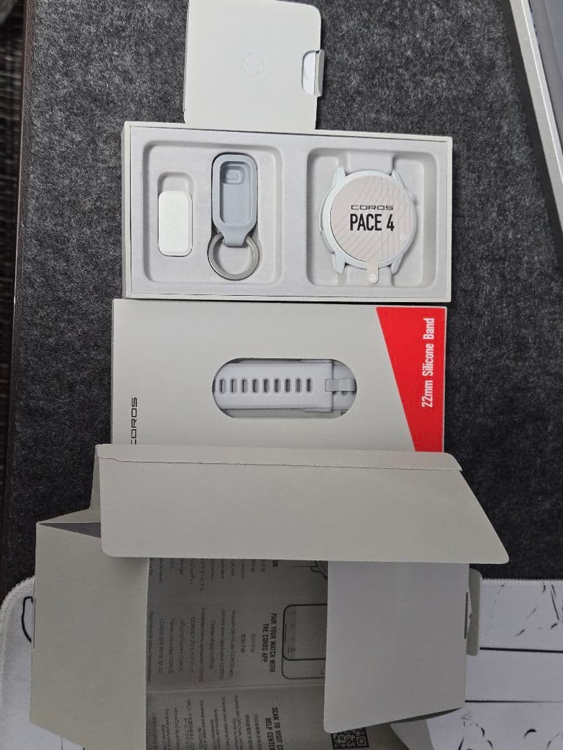 COROS PACE 4 GPSウォッチ ホワイト