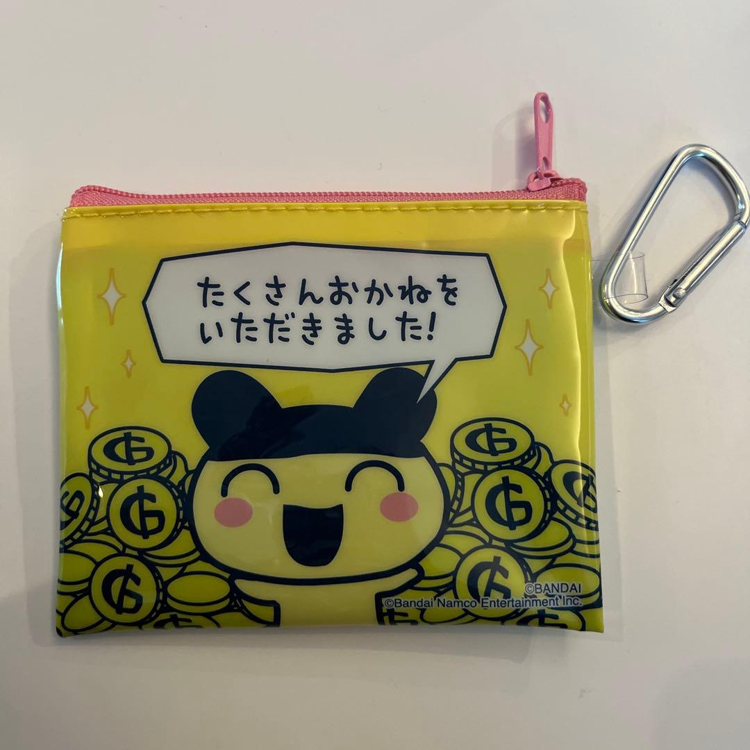 サンキューマート　たまごっち　ランダムフラットポーチ　ぱぱまめっち、まめっち