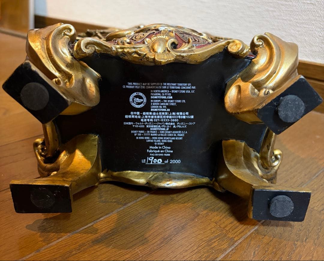 ディズニー 美女と野獣 実写 コグスワース 時計 2000個限定