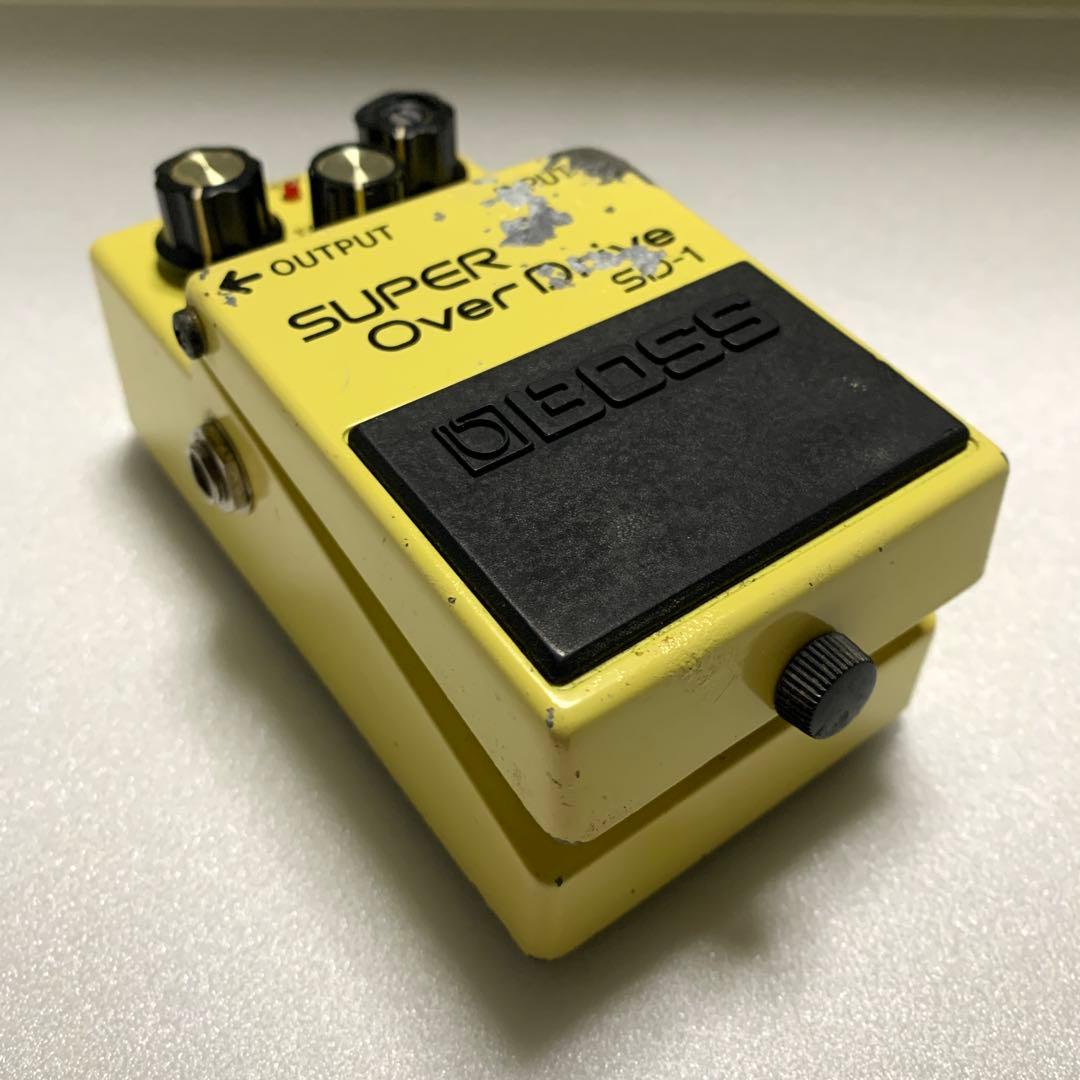 BOSS SD-1 SUPER Over Drive 日本製 JRC4558DD
