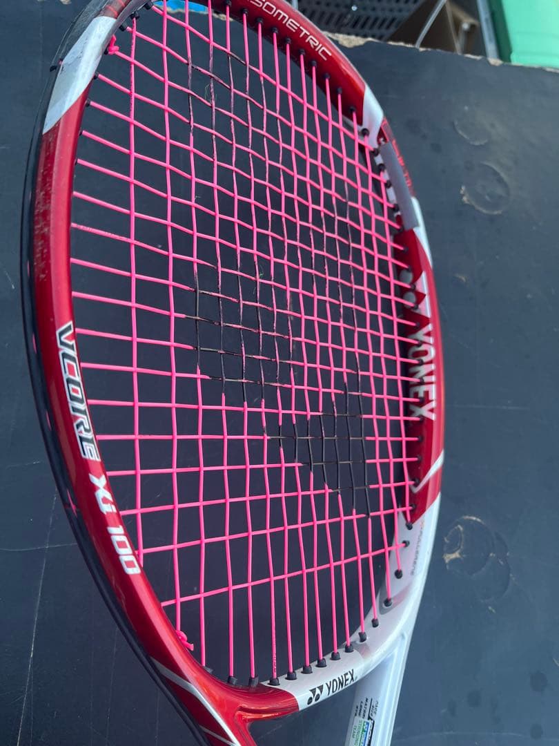 YONEX テニスラケット 赤/黒