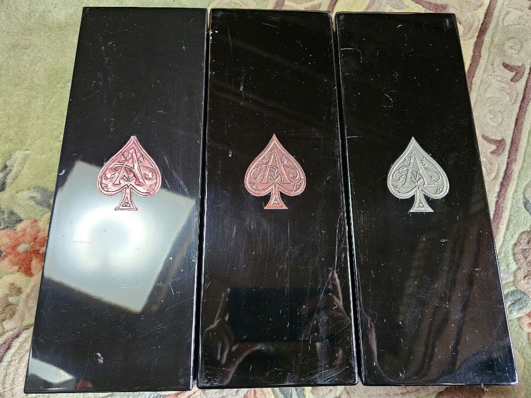 アルマンド シャンパン 3本セット空ボトル