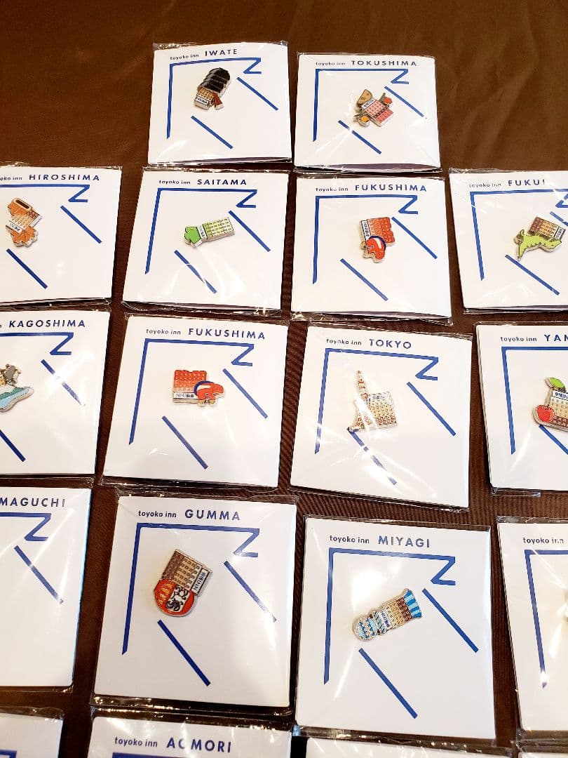 カブリ無し【新品・未開封】東横インご当地GENKIバッジ 26種set