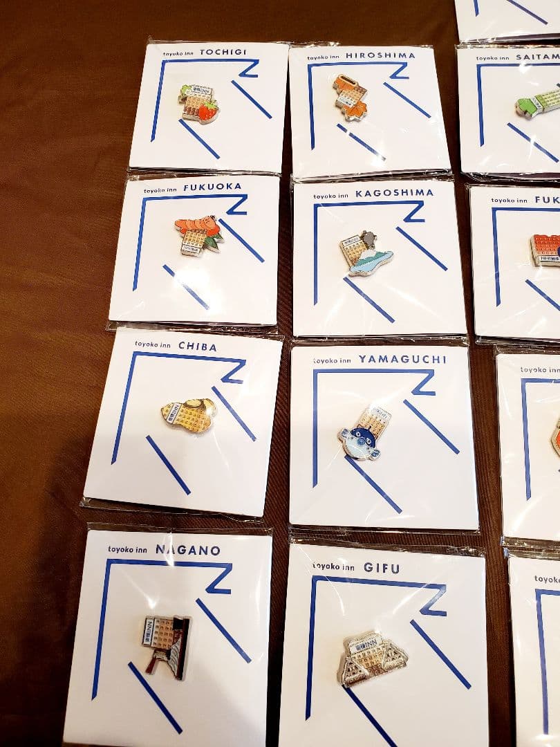 カブリ無し【新品・未開封】東横インご当地GENKIバッジ 26種set