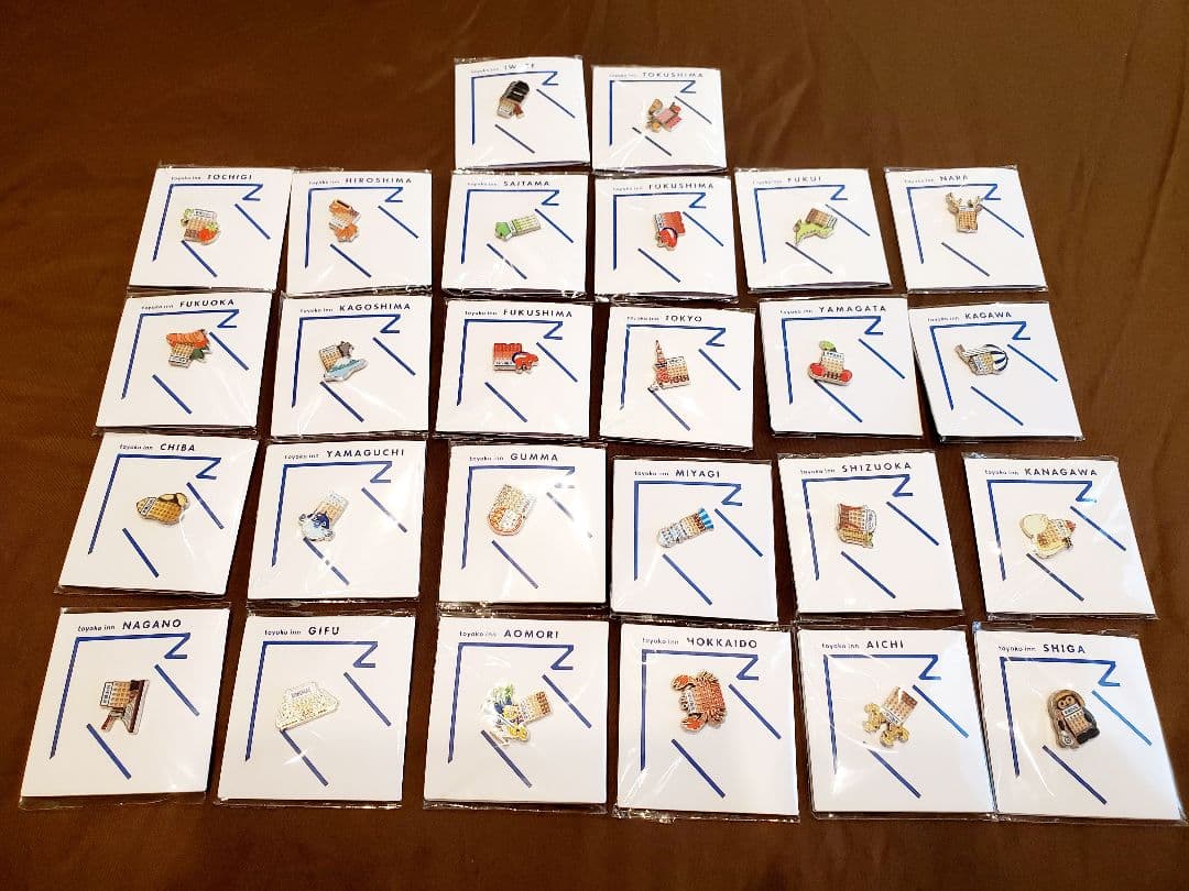 カブリ無し【新品・未開封】東横インご当地GENKIバッジ 26種set