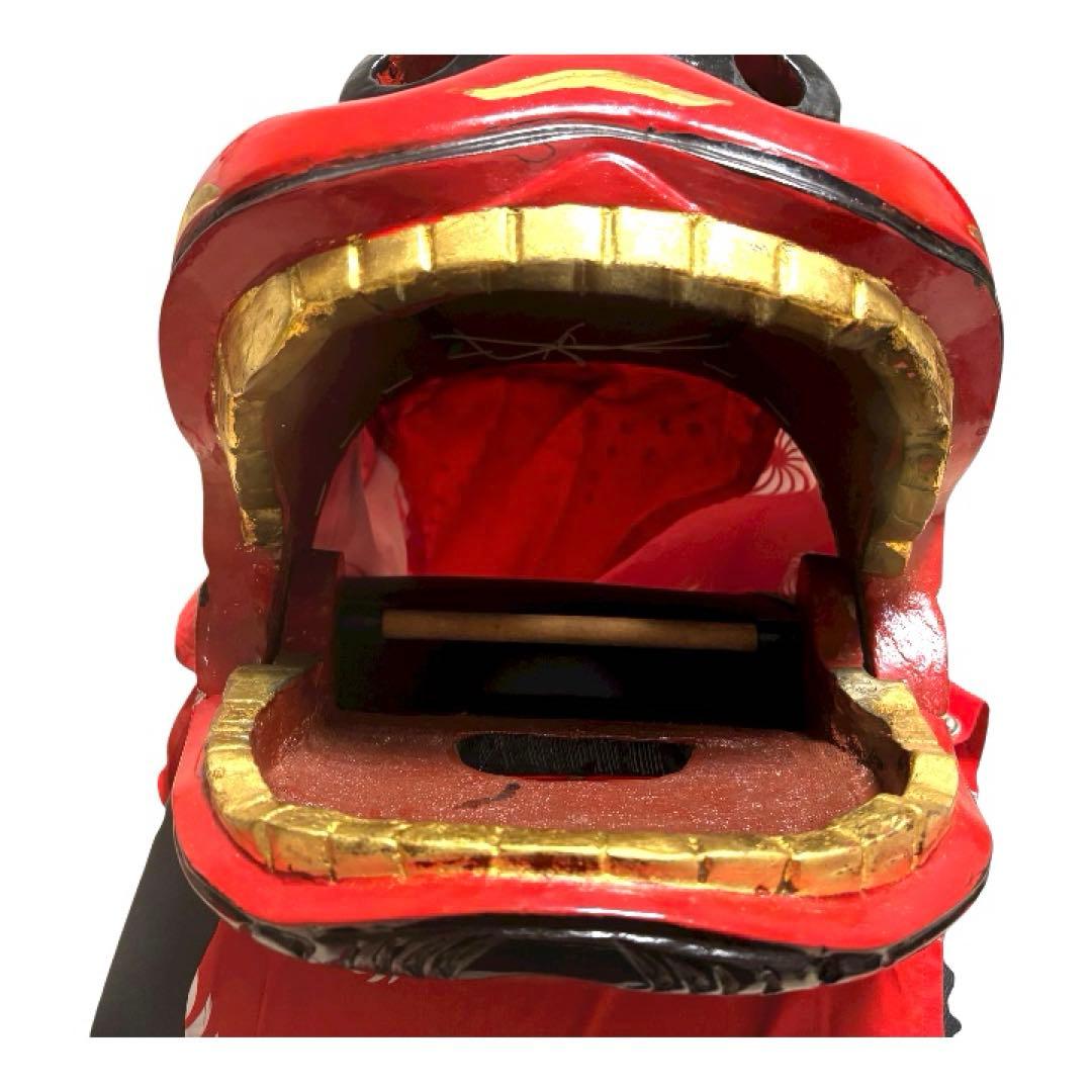 獅子舞　獅子頭　正月　お祭り