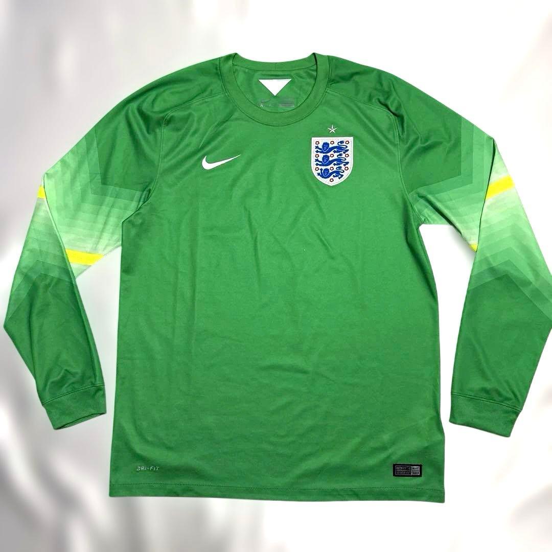 NIKE イングランド代表 14/15 アウェイ ゴールキーパーユニフォーム L