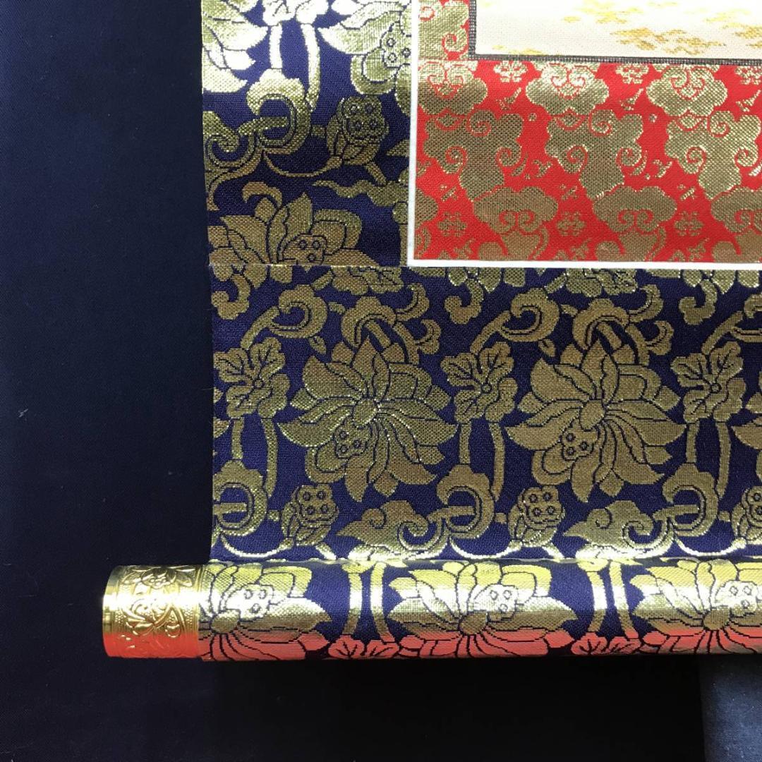 西国 三十三ヶ所/西国三十三箇所/霊場集印肉筆掛軸/掛軸/名家伝来/AE-177