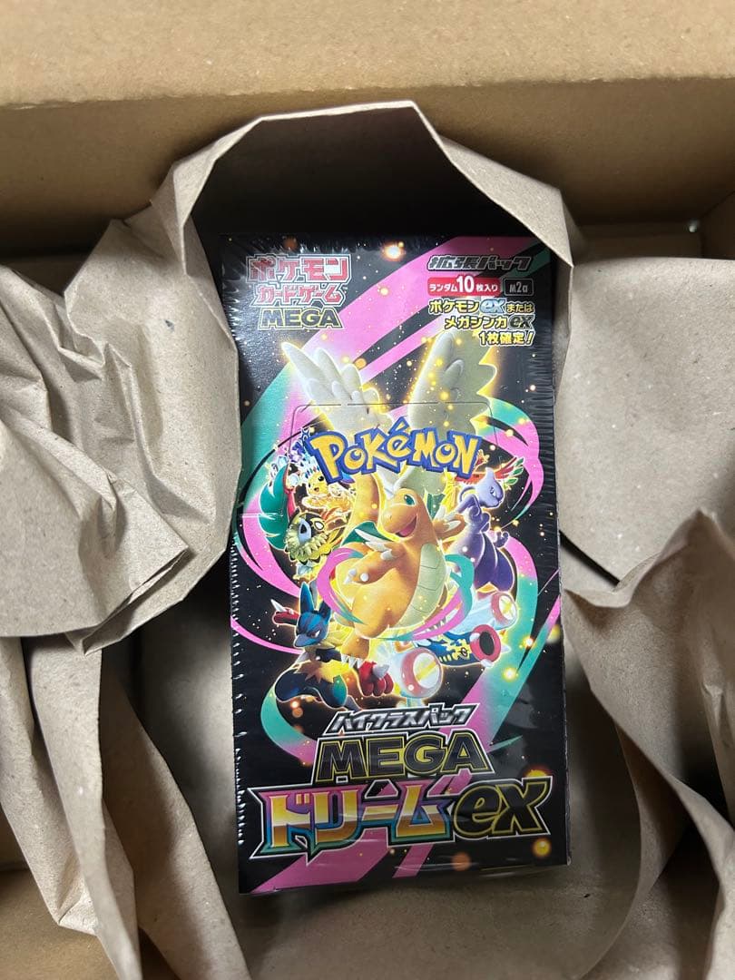 ポケモンカードゲーム MEGA ドリームEX シュリンク付きBOX