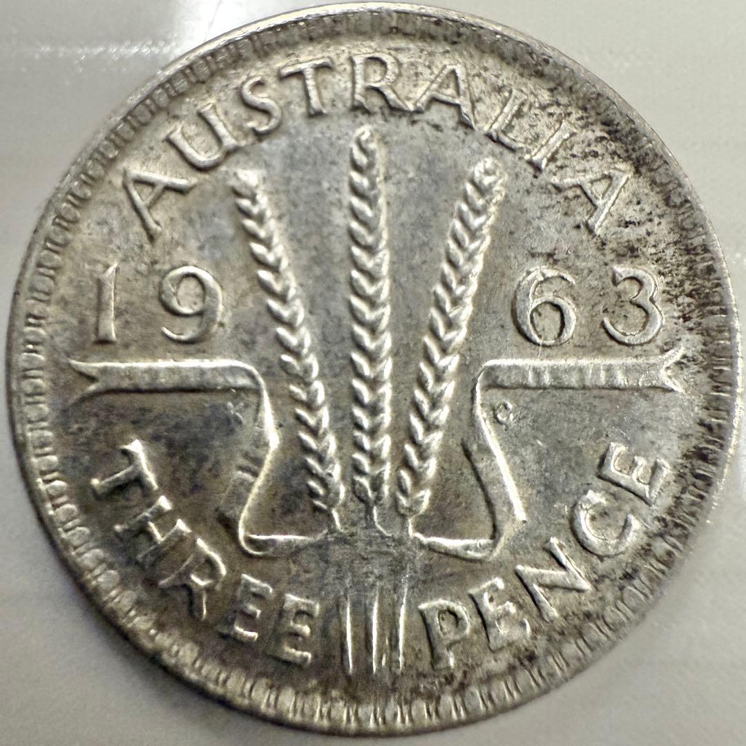 海外　銀貨　外国　古銭　イスラエル　10リロット銀貨　オーストラリア