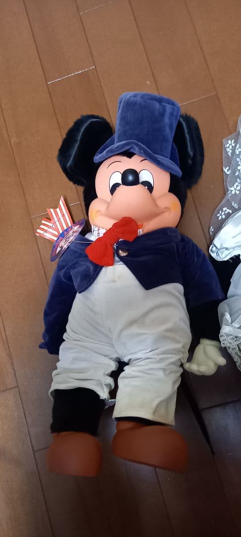 ミッキーミニーヴィンテージぬいぐるみ