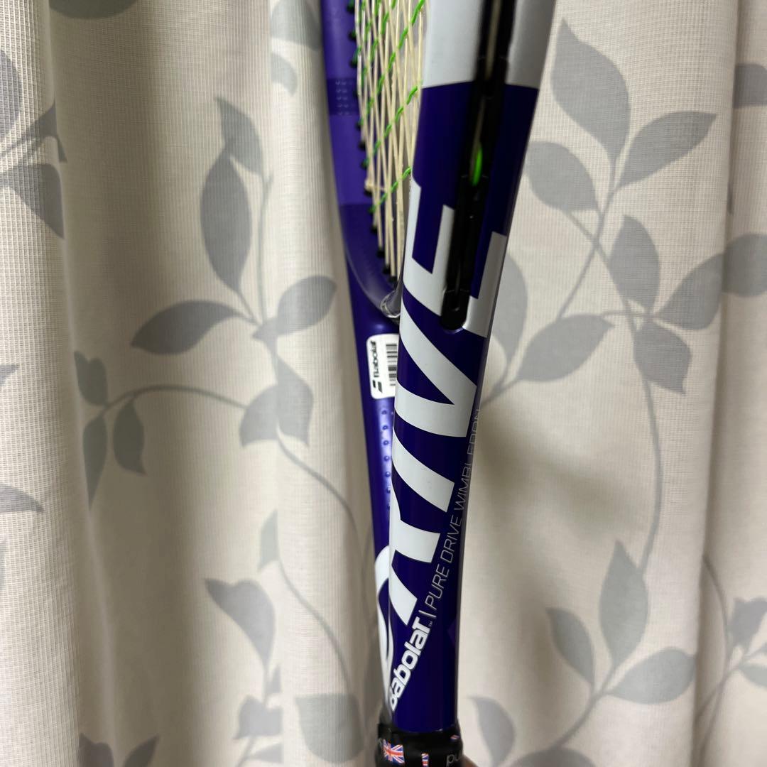 Babolat Pure Drive ウィンブルドンモデルパープル2021年